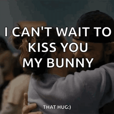 Deer Holding Rabbit Saying Rede Canals GIF