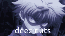 Deez Nuts Killua Zoldyck GIF
