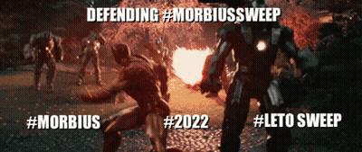 Defending #Morbidsweep #Morbius #2022 Leto Sweep Poster GIF
