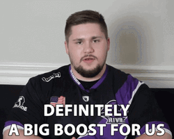 Definitely A Big Boost For Us GIF