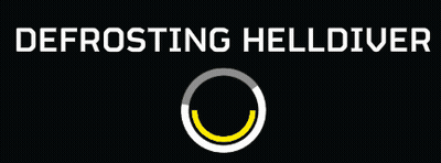 Defrosting Helldiver Logo Yellow Circle GIF