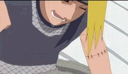 Deidara Naruto Feeling Tired GIF