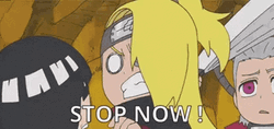 Deidara Naruto Stop Now GIF