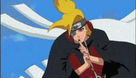 Deidara Naruto We Would Win GIF