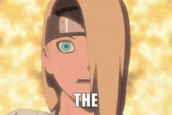 Deidara The Itachi Eyes GIF