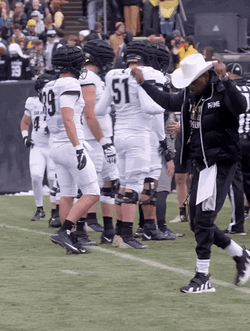 Deion Sanders Football We Coming GIF