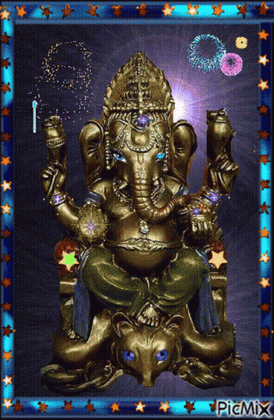 Deity Statue With Picmix Watermark GIF