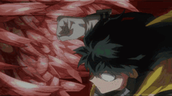 Deku Fighting With Goto Imasuji GIF