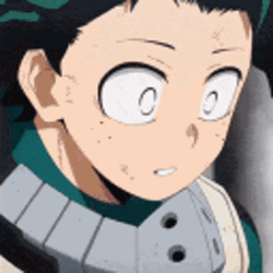 Deku Vigilante Being Slapped GIF