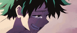 Deku Vigilante Crying Like Baby GIF