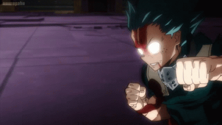 Deku Vigilante Fast Battle Fight GIF