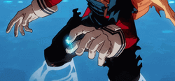 Deku Vigilante On Attack Stance GIF