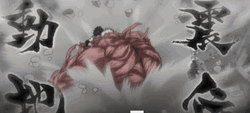 Deku Vigilante Punching Muscle Man GIF