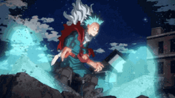 Deku Vigilante Saving Eri GIF