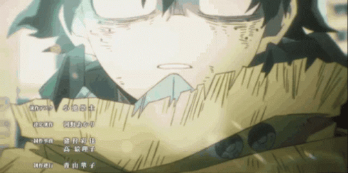 Deku Vigilante Walking On Wet Floor GIF