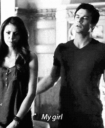 Delena My Girl Proud Damon Vampire Diaries GIF