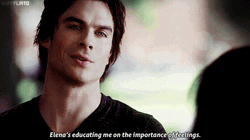 Delena Nina Dobrev Ian Somerhalder Love Feelings  GIF