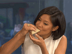 Delicious Tacos Woman Happy Eating Food GIF