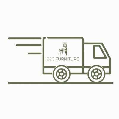Delivery Truck With B2C Furniture GIF