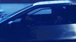 Delorean Moving On The Road GIF