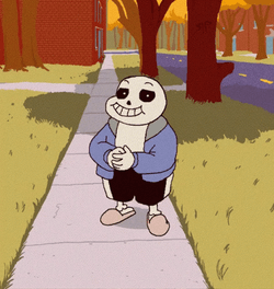 Deltarune Dancing Sans GIF