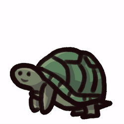 Deltarune Explosion Smiling Turtle GIF