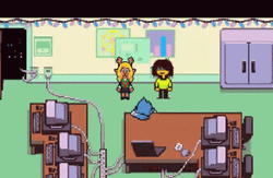 Deltarune Noelle Dancing GIF