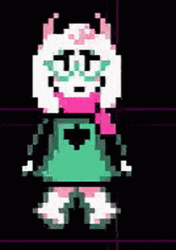 Deltarune Ralsei With Knife GIF