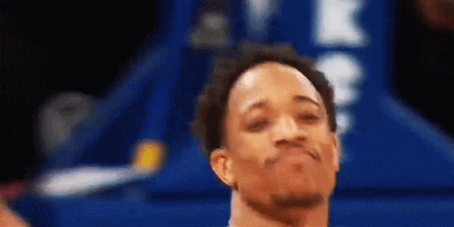 Demar Derozan Body Bump GIF