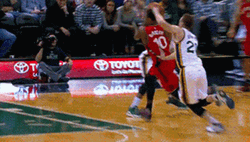 Demar Derozan Fantastic Slam Dunk GIF
