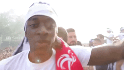 Dembele Head Cover Cloth GIF