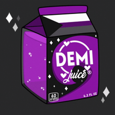 Demi Juice Carton With Triangle Label GIF