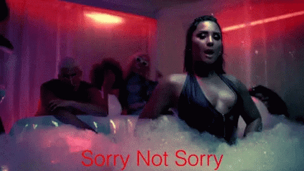 Demi Lovato Party Sorry Not Sorry GIF