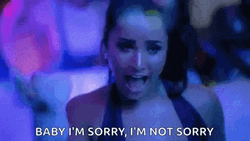 Demi Lovato Sorry Not Sorry GIF