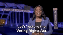 Democrat Terri Sewell Restore Voting Rights Act GIF