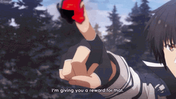 Demon Anime Fire Power GIF