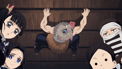 Demon Anime Up In The Ceiling GIF