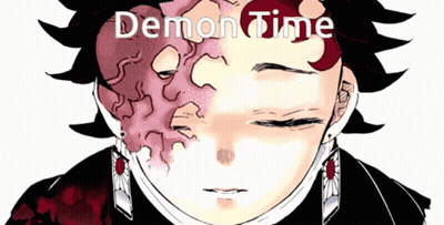 Demon Drawing Saying Demon Time GIF
