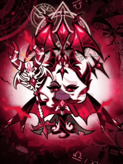 Demon Drawing With Letter U GIF