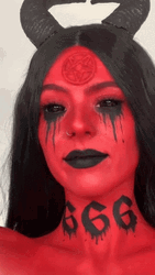 Demon Girl Makeup
