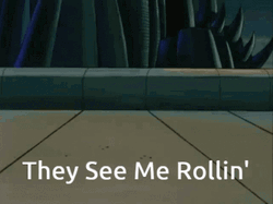 Demon Ruler Skeletor They See Me Rollin' GIF