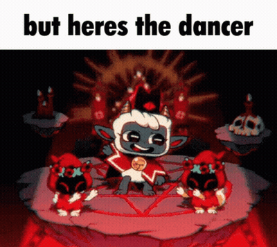 Demon Saying But Heres The Dancer GIF