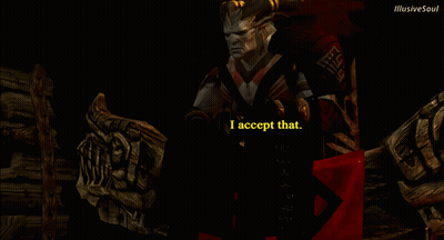 Demon Saying I Accept That GIF