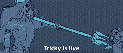 Demon Saying Now Get In The Stream GIF