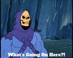 Demon Skeletor What's Going On Here GIF