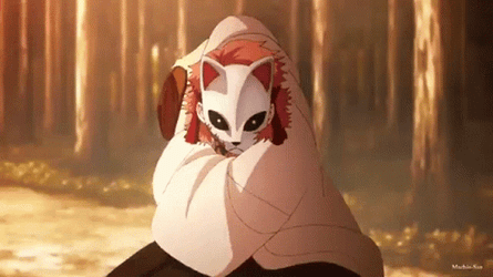 Demon Slayer Fighting Sabito Vs Tanjiro GIF