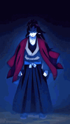 Demon Slayer Fighting Yoriichi Tsugikuni GIF