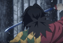 Demon Slayer Giyu Tomioka Nichirin Anime Sword