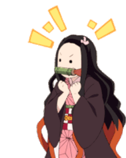 Demon Slayer Nezuko Kamado Sticker GIF