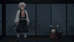 Demon Slayer Sanemi And Nezuko GIF